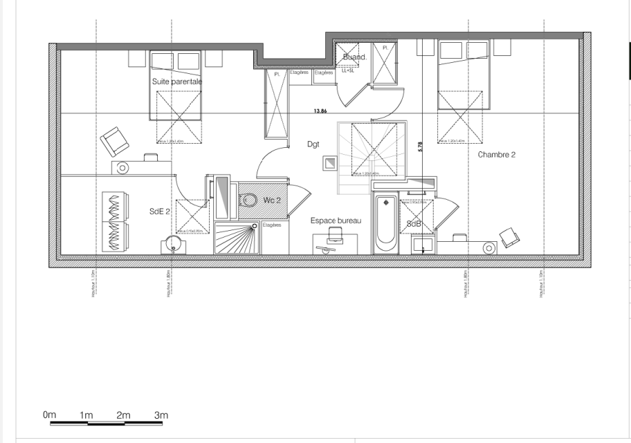 Plan LOT 0.2 T3 villa barrau